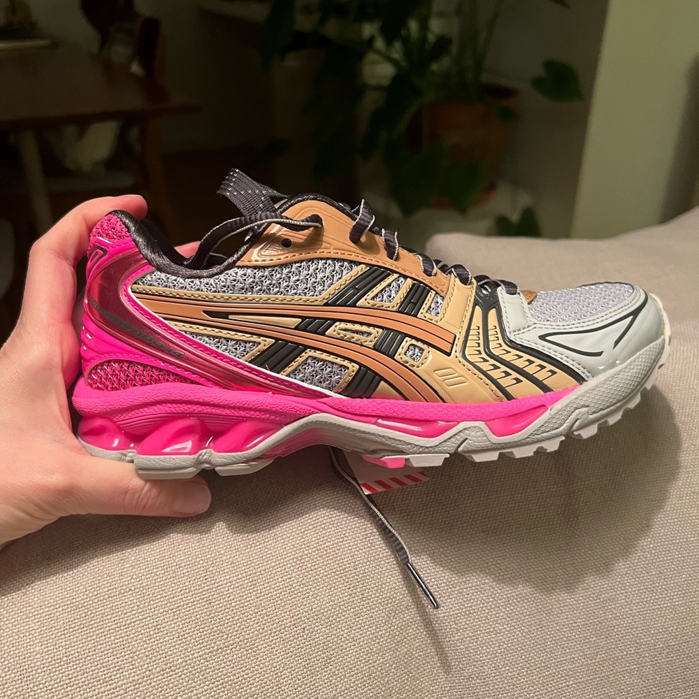 Kiko Kostadinov x Wmns UB1-S Gel Kayano 14 'Silver Pink Gold' US 6 EU 37